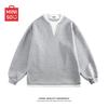 Мужской свитшот MINISO с круглым вырезом, имитация двух частей
