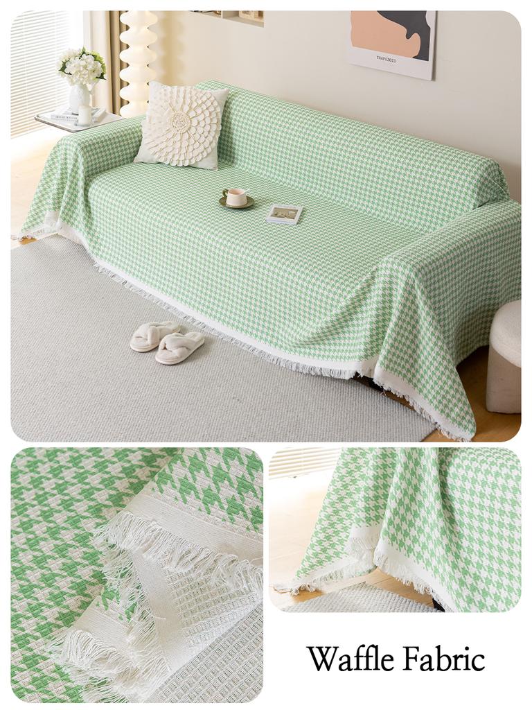 YanYangTian синельное полотенце для дивана для гостиной, украшение для дома во французском стиле, чехол для дивана, чехол для дивана, вафельная подушка с кисточками