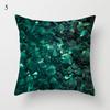 Серия зеленых подушек с глазами, геометрическая абстрактная наволочка, украшение для дивана, наволочка для украшения дома, наволочка 45*45 см