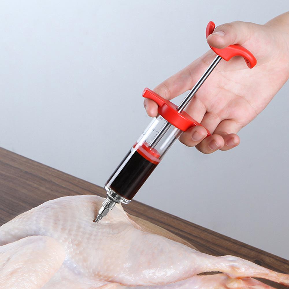 Инжектор для мяса, шприц для маринада, индейки, приправа, шприц с весами