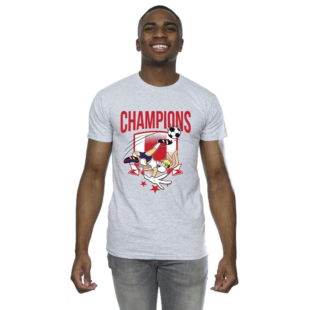Looney Tunes Mens Lola Football Champions T-Shirt