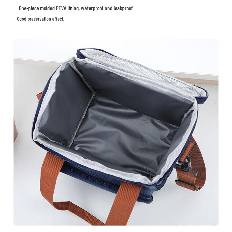 Двухслойная термосумка для ланча для пикника на природе