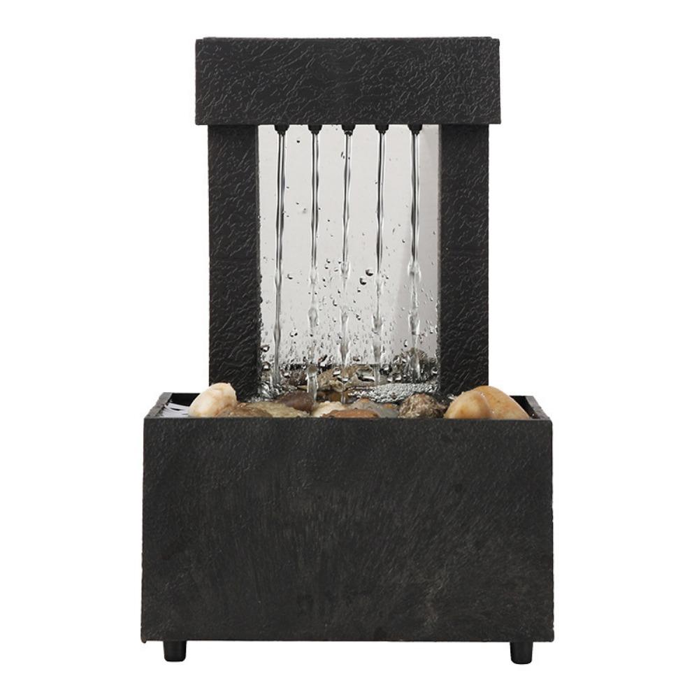 Battery/Plugged in Water Fountain Circulating Water Flow Waterfall Decoration  Living Room