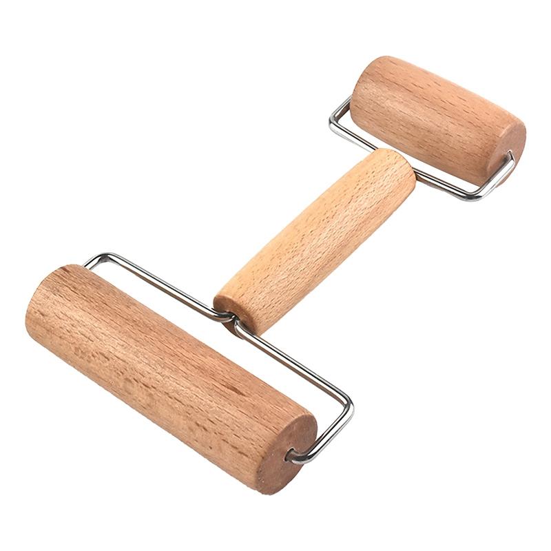 1 шт. деревянная скалка для теста, ролик для выпечки, ролик для выпечки, орехов, крекеров, печенья, инструмент для раскатывания, кухонная утварь