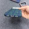 Магнитный чехол Kevlar для iPhone 17 Pro Max - Ударопрочная крышка из углеродного волокна