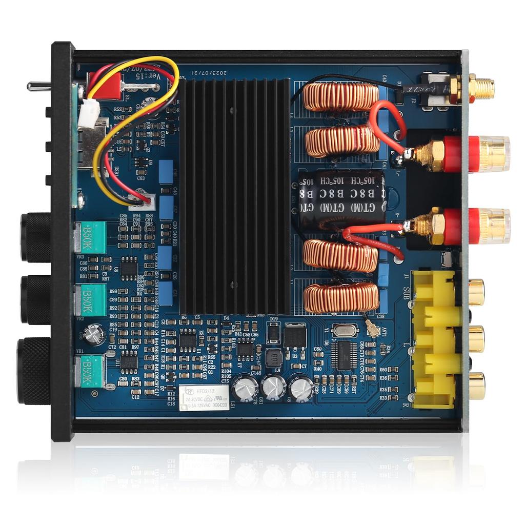 Douk Audio M1 PRO 320 Вт Bluetooth усилитель мощности стерео сабвуфер усилитель USB музыкальный проигрыватель адаптер питания в комплекте Hi-Fi 5.0 32 В/5 А