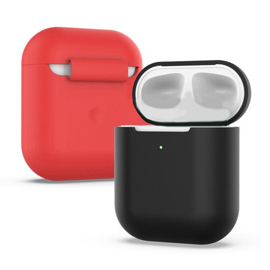 Сумка для хранения наушников Прочный силиконовый беспроводной практичный износостойкий чехол-накладка для наушников для AirPods