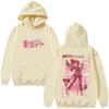 Virtual Idol Teto Racer Sweatshirts Fashion Kasane Teto Hip Hop Hoodies Long Sleeve Streetwear Unisex Casual Pullover