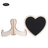 10Pcs Heart‑Shaped Blackboard Art Craft Display Message Board Wedding Decoration Ornament