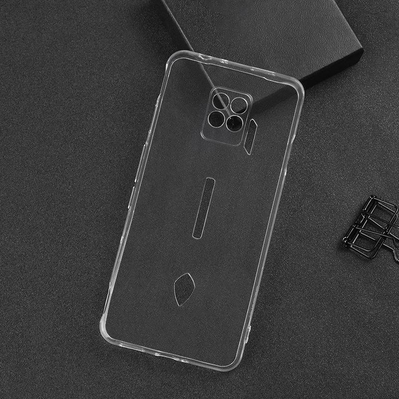Для ZTE nubia Red Magic 7S Magic7s Pro 7SPro 6,8 "тонкий кристально чистый прозрачный мягкий чехол из ТПУ на заднюю панель Защитная крышка для камеры