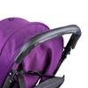Black PU Leather Baby Stroller Bar Handlebar Armrest Protective Cover Case