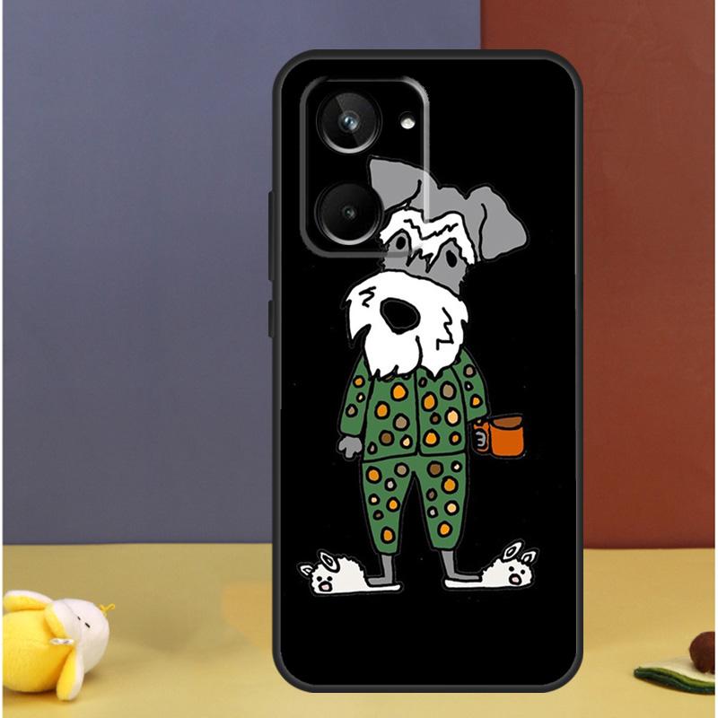 Cartoon schnauzer dog For Realme 15 Pro GT7 10 11 12 13 14 Pro Plus C67 C65 C63 C61 C55 C53 C51 C35 C71 C75 Case