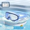 Взрослые и детские модели. Очки для плавания HD с большой оправой. Очки для дайвинга с защитой от запотевания и цельными берушами. Оборудование для плавания.