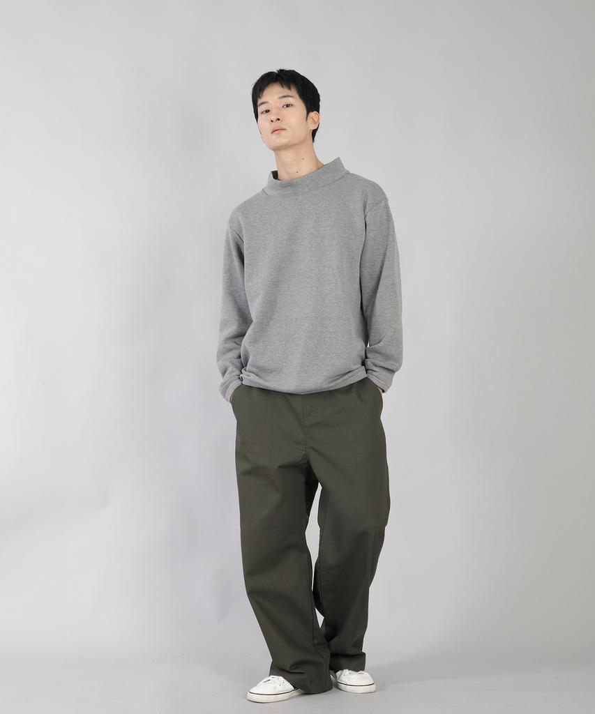 Seinteukeulu Брюки с широкими пуговицами Ex Wide Button Pants Ewb-377 Хаки