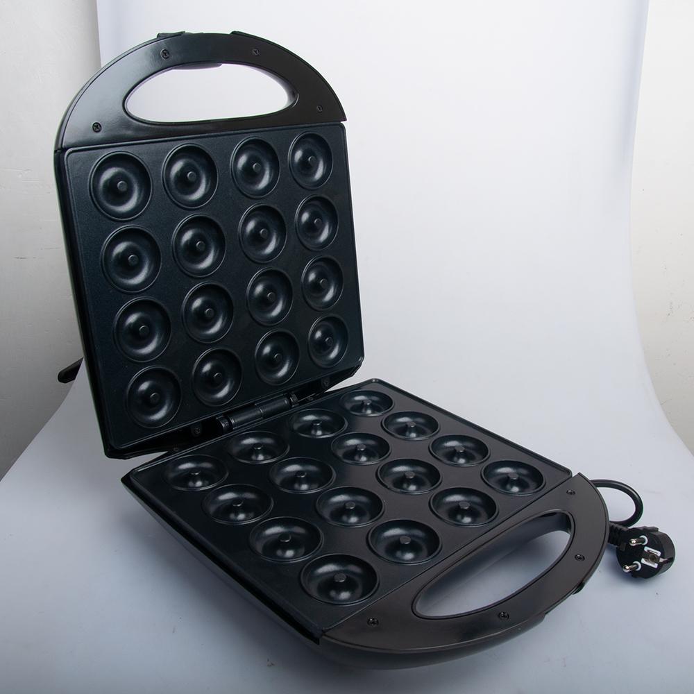 Houselin Donut Maker Machine for Kid-Friendly Breakfast, Snacks, Desserts & More with Non-stick Surface, Makes 16 Doughnuts