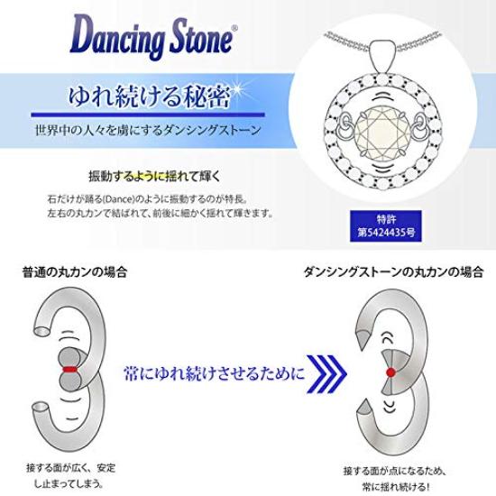 Кулон «Пепел» Танцующий камень Открытое сердце Качающееся гавайское ювелирное изделие Мемориальный кулон Серебряный пепел с кубическим цирконием