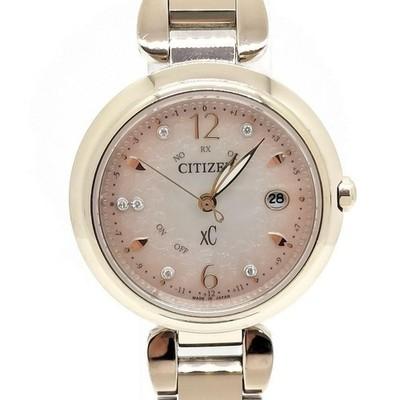 Женские часы Citizen xC ES9467-62W Sakura Limited 2000 Eco-Drive Радио Титановые