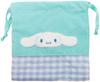 Gingham Sagara Drawstring Bag Cinnamoroll 189103-23