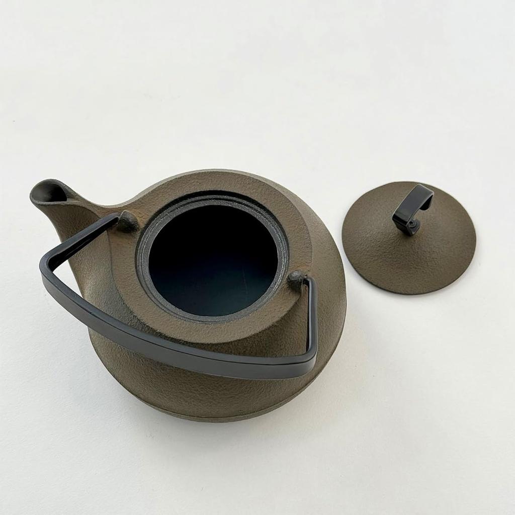 Чугунный чайник Nanbu TETSUBIN KETTLE Ichiudo Совместим с индукционными плитами 200 В [Чайник 0,7 л] (Черная отделка)