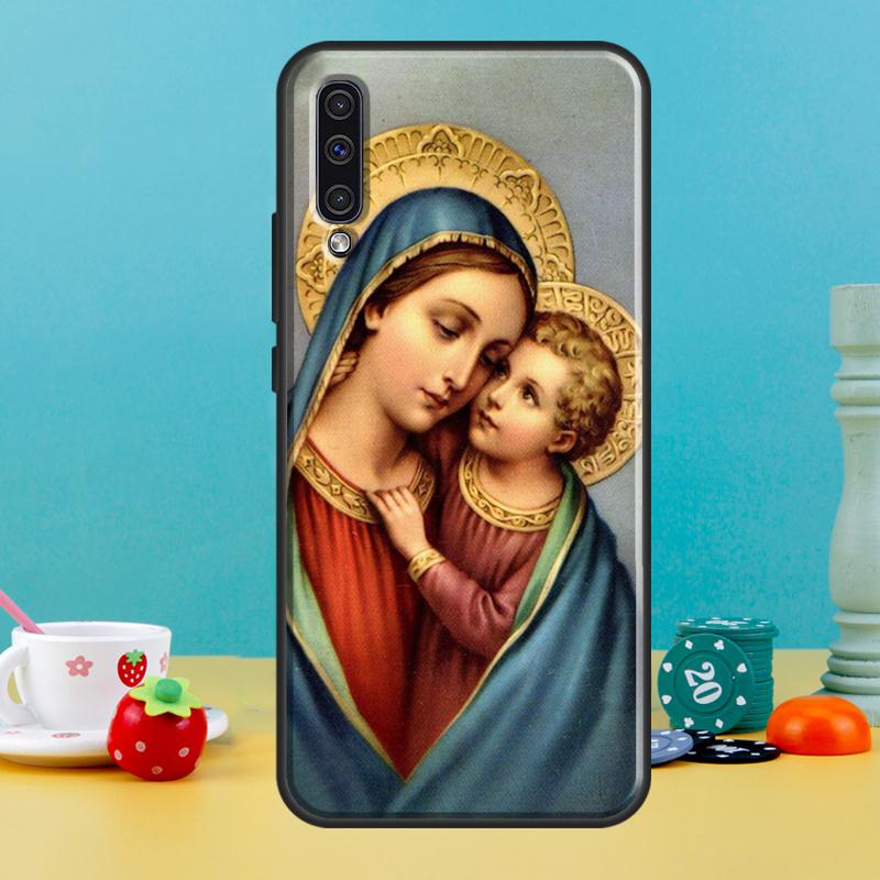 Religious Mary and Jesus Case For Samsung Galaxy A32 A16 A55 A06 A05 A36 A26 A54 A34 A14 A22 A52 A35 A15 A53 A13 A56
