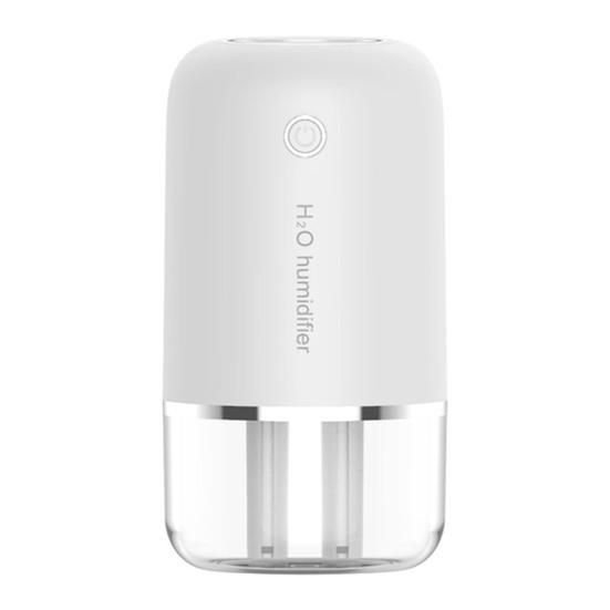 1200 мАч беспроводной настольный увлажнитель воздуха с двойным распылением, большой резервуар для воды, тяжелый туман, увлажнитель воздуха для сна