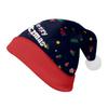 2024 Christmas Short Plush Santa Claus Hat for Adults & Kids - DIY Printed Ornaments