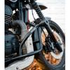 Black "Saddle Stay & Crash Guard With Slider Combo" Fit For Yezdi Scrambler 344