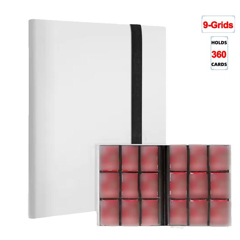 160/360/480 Cards Capacity Pocket Holder Binders Albums For Game Card Book Sleeve Holder PP Cover Ideal For Basketball Cards NEW