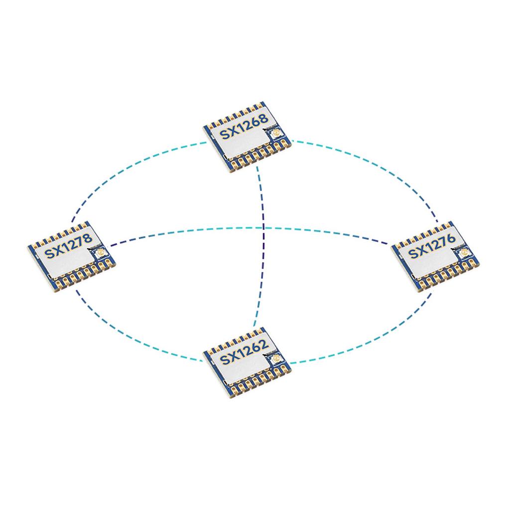 Модуль Lora Core1262 с удаленной связью, защита от помех, модуль чипа Lora PCB SX1262 для диапазона Sub Ghz