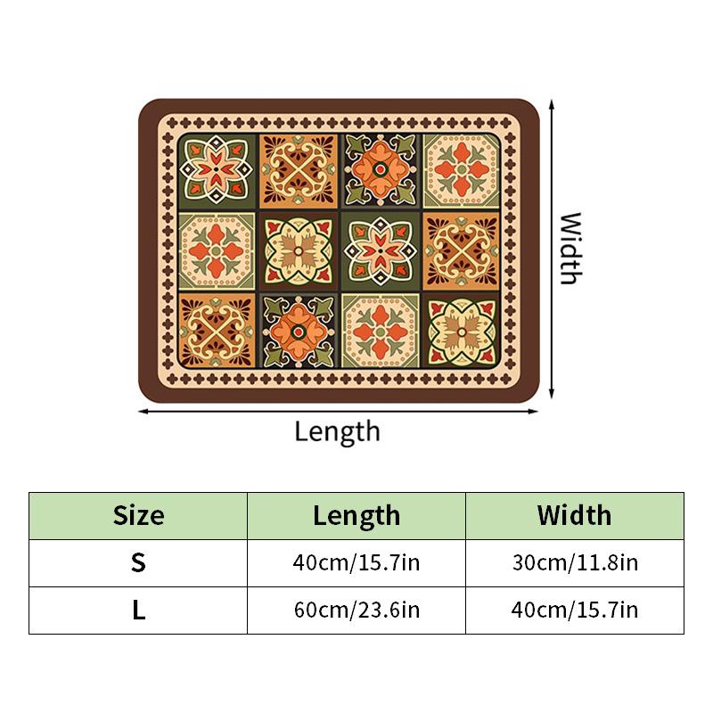 Tableware Drying Mat Super-absorbent Tableware Nordic Drain Pad Kitchen Placemat Home Draining Mats Table Counter Pads