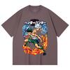 230 Gsm 100% Cotton HXH V1 Gon Killua Print Unisex Heavy Cotton T Shirt