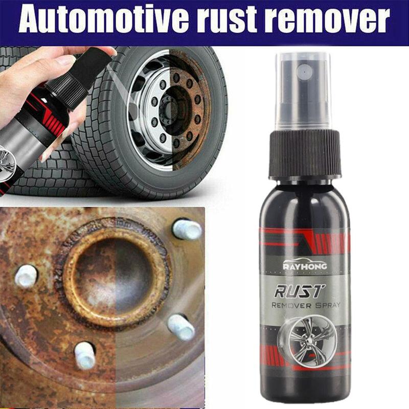 30ml auto wheel metal rust remover car metal surface primer cleaning and curing agent auto anti-oxidation polishing coating tool