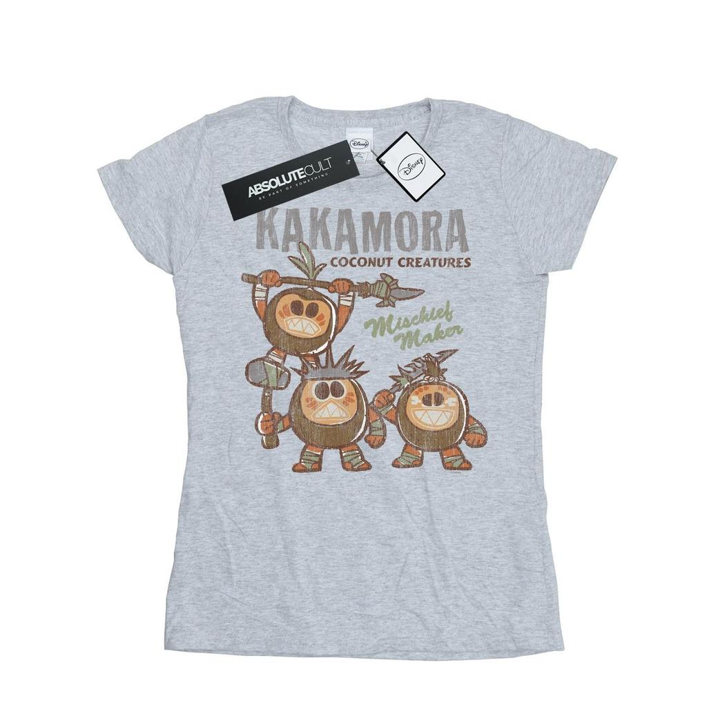 Disney Womens/Ladies Moana Kakamora Mischief Maker Cotton T-Shirt