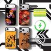 Чехол для телефона Аниме R-Бродяга Кэнсин Для iPhone 17, 16, 15, 14, 13, 12, 11 Plus, Pro Max Магнитный Для Magsafe Беспроводной Зарядки