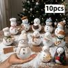 10 шт. Пенопластовые шары для поделок Снеговик Рождественские DIY шары для поделок Домашние украшения