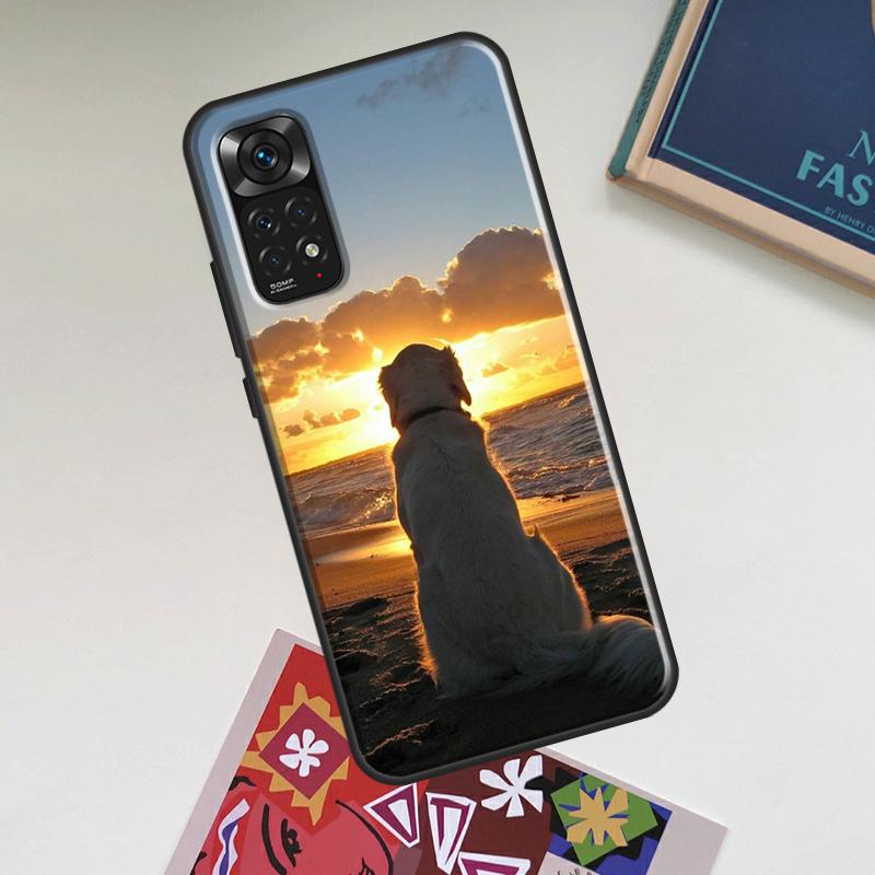 Golden Retriever Friend Case For Xiaomi Redmi Note 14 13 12 11 9 10 15 Pro Plus Redmi 15 15C 14C 13C 12C 10C Cover