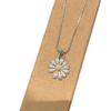 Gd Same Full Diamond Daisy Necklace, Light Luxury, Niche Design, Exquisite Simplicity, High-End Sense Of Collarbone Chain Woman