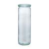 Marks International WECK Glass Storage Container, Straight Drink Bottle, 600ml, WE-905