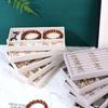 Bracelets Velvet Jewelry Tray Flannelette Jewelry Storage Pallet Jewelry Display Holder Nightstand