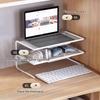 Computer Monitor Stand Bracket Pc Screen Rack Laptop Cooling Holder Desktop Keyboards Mouse Storage Organizers For Macbook