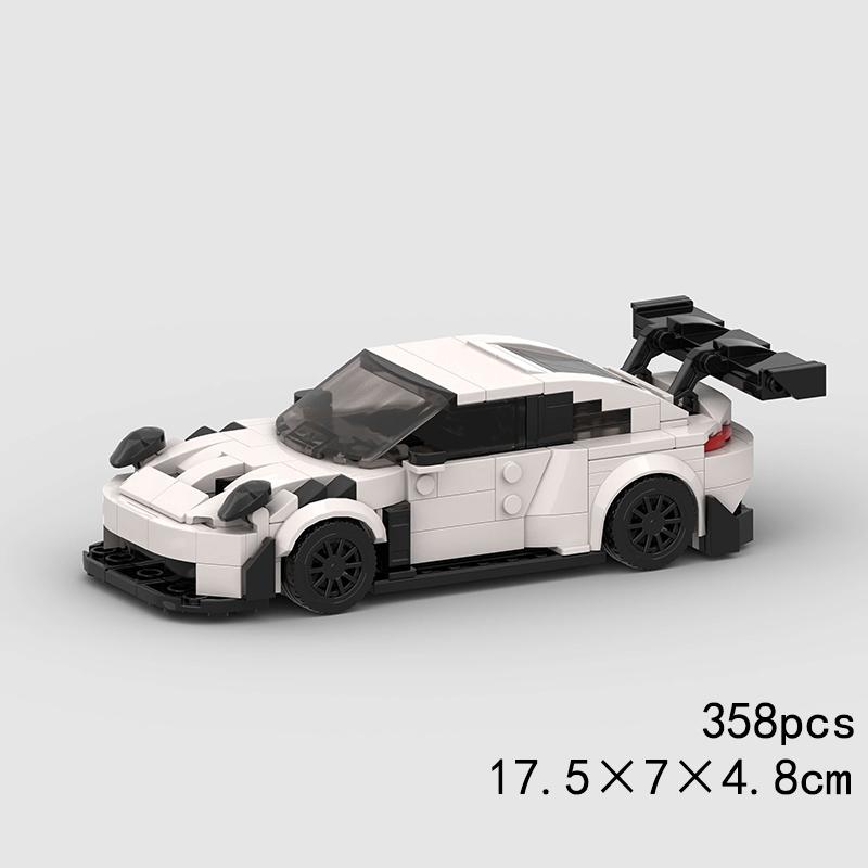 MOC Car Super Race City Speed ​​Sport Pickup Vehicle Model Building Blocks Rally Supercar Racing Bricks Christmas Gift Technical