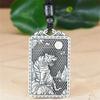 Retro Tiger Necklace Pendant Men Jewelry Mighty Animal Amulet Necklace For Boyfriend Blessing Birthday Gift