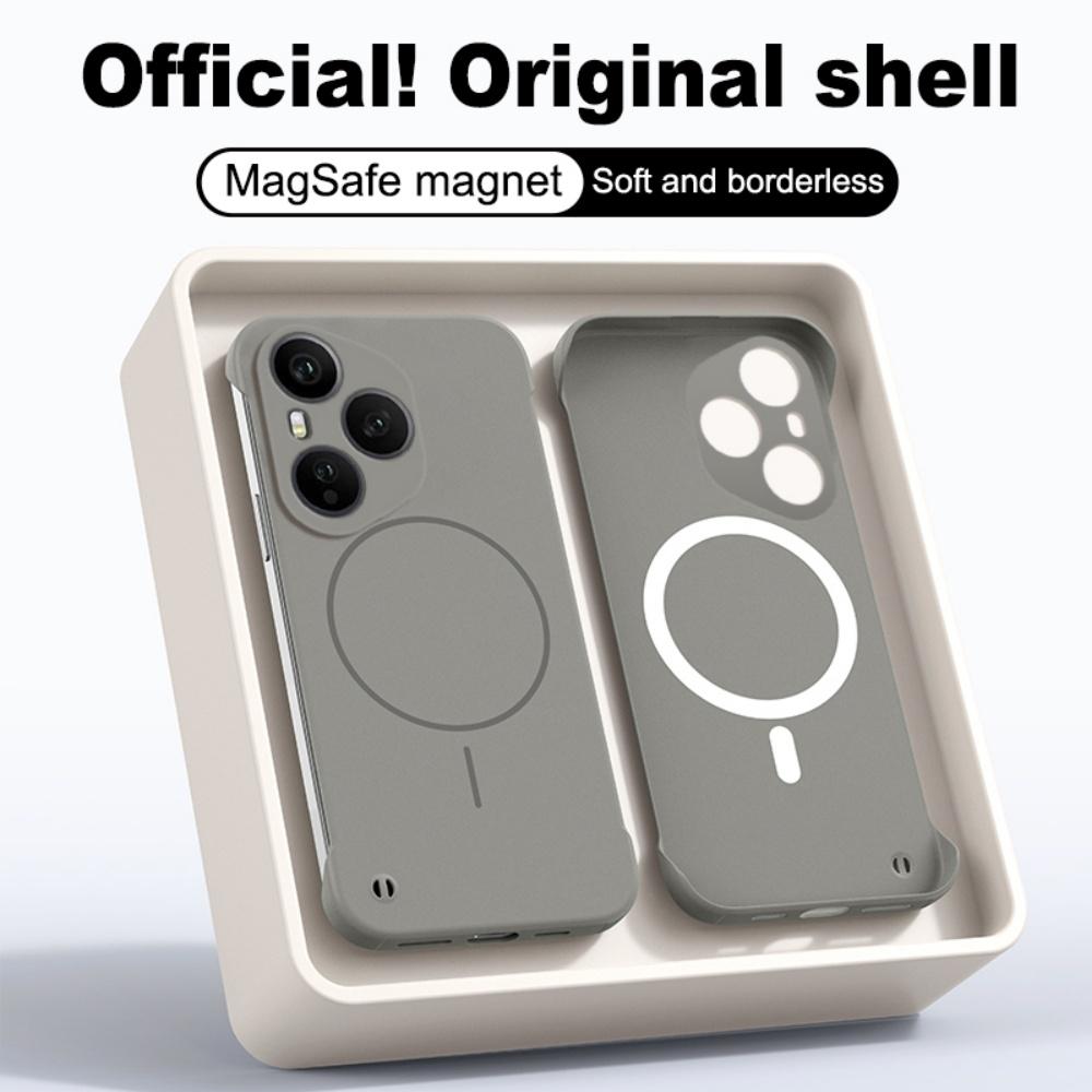 Безрамочный Магнитный Чехол Для Телефона С Поддержкой MagSafe Для Honor 500 400 300 Magic 8 7 Pro Ultra Беспроводная Зарядка Нескользящий Бампер