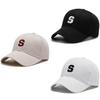 Season S Spring Letter Embroidery Baseball Cap Breathable Outdoor Hat Sunshade