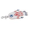 Blue Eye Hamsa Car Ornament High Gloss Fine Details Red Blue Hamsa Hand Wall Decor for Car Office Home Decoration