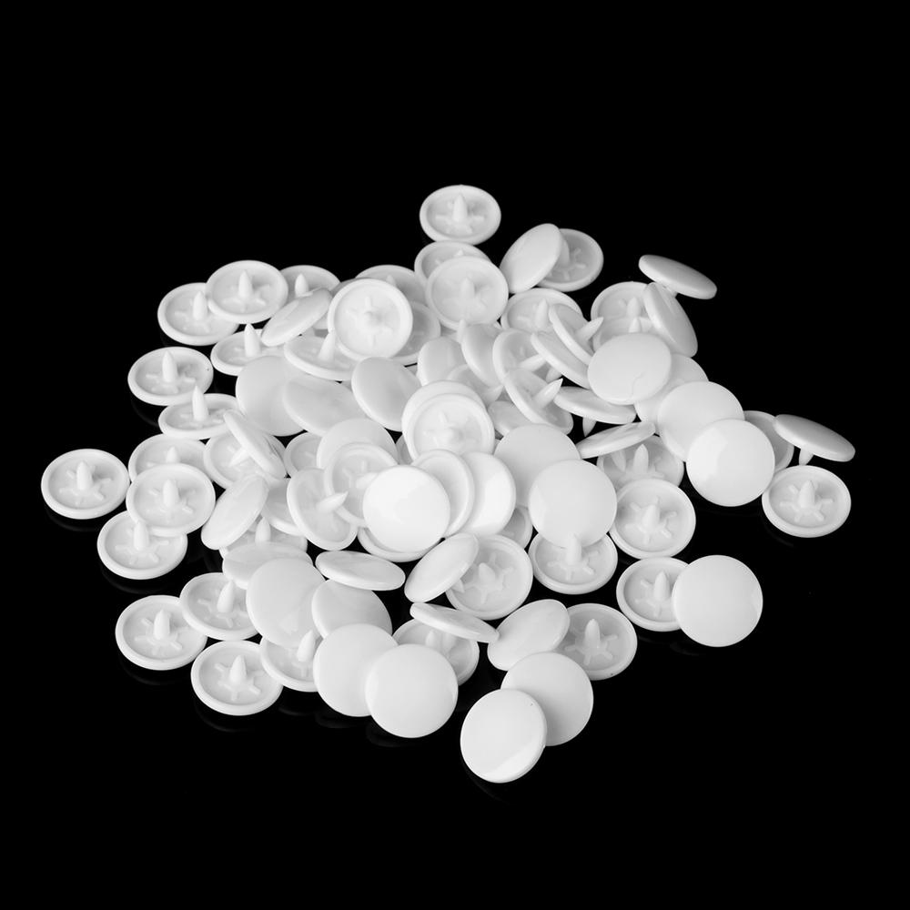 Sewing Accessories Plastic Scrapbooking transparent Press Button Fasteners Snap Buttons