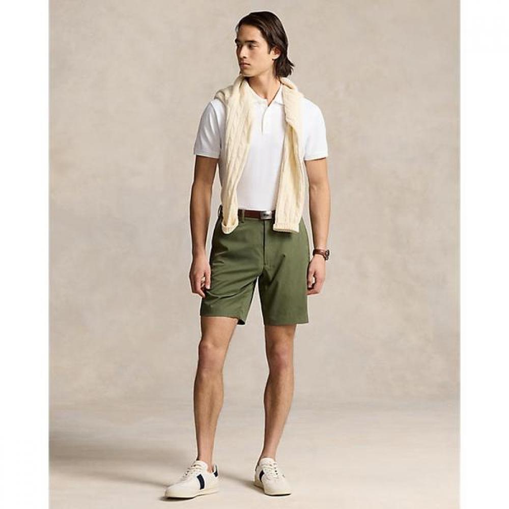 Polo Ralph Lauren Мужская приталенная сетчатая рубашка-поло для занятий спортом Mnpokni1n823301100