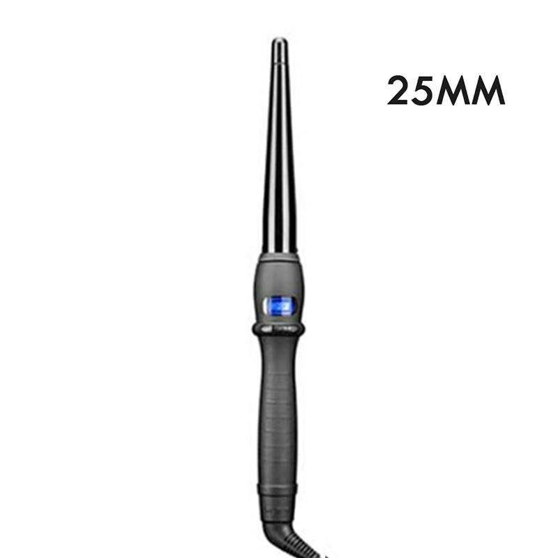 Hair Curler Magic Ceramic Curly Irons Professional Wavy Rotating Wand Iron Lcd Display Electric Hair Curler Irons Styling Tools