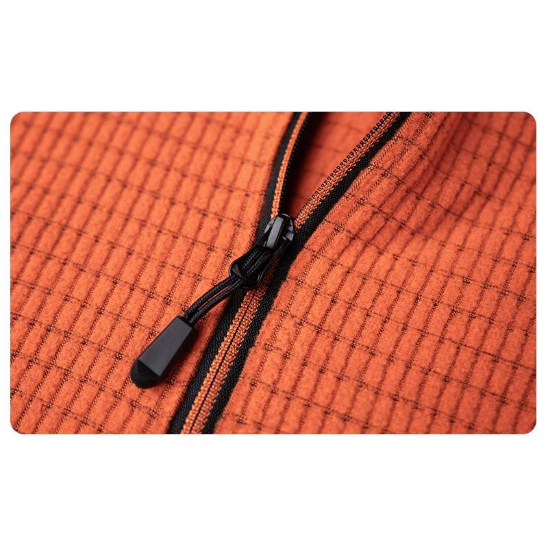 Men S Fleece Hooded Stand Collar Sweatshirt Outdoor Running Top