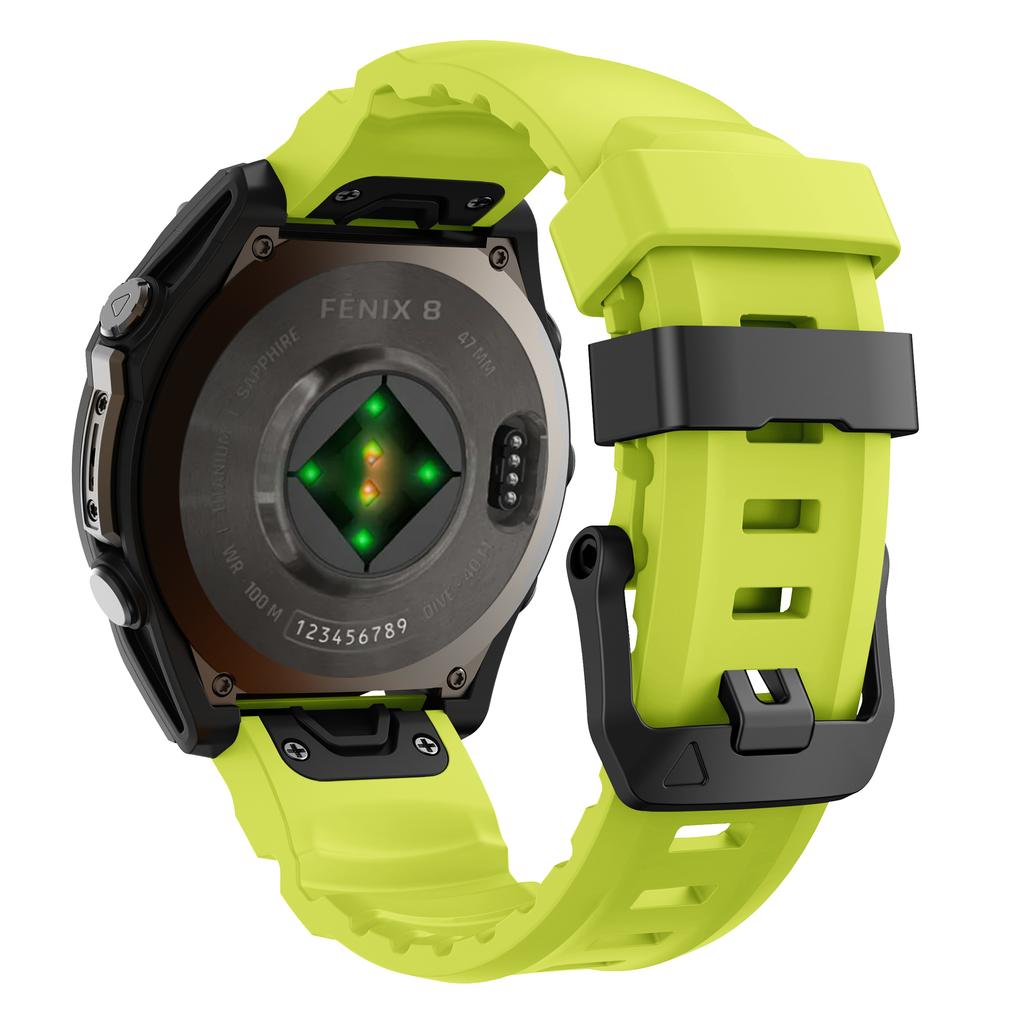 Спортивный силиконовый ремешок для Garmin Fenix 8 E 7 7X Pro 6 6X 5 5X/Epix/Instinct/Forerunner 970 QuickFit 22 мм 26 мм Ремешок для часов Браслет